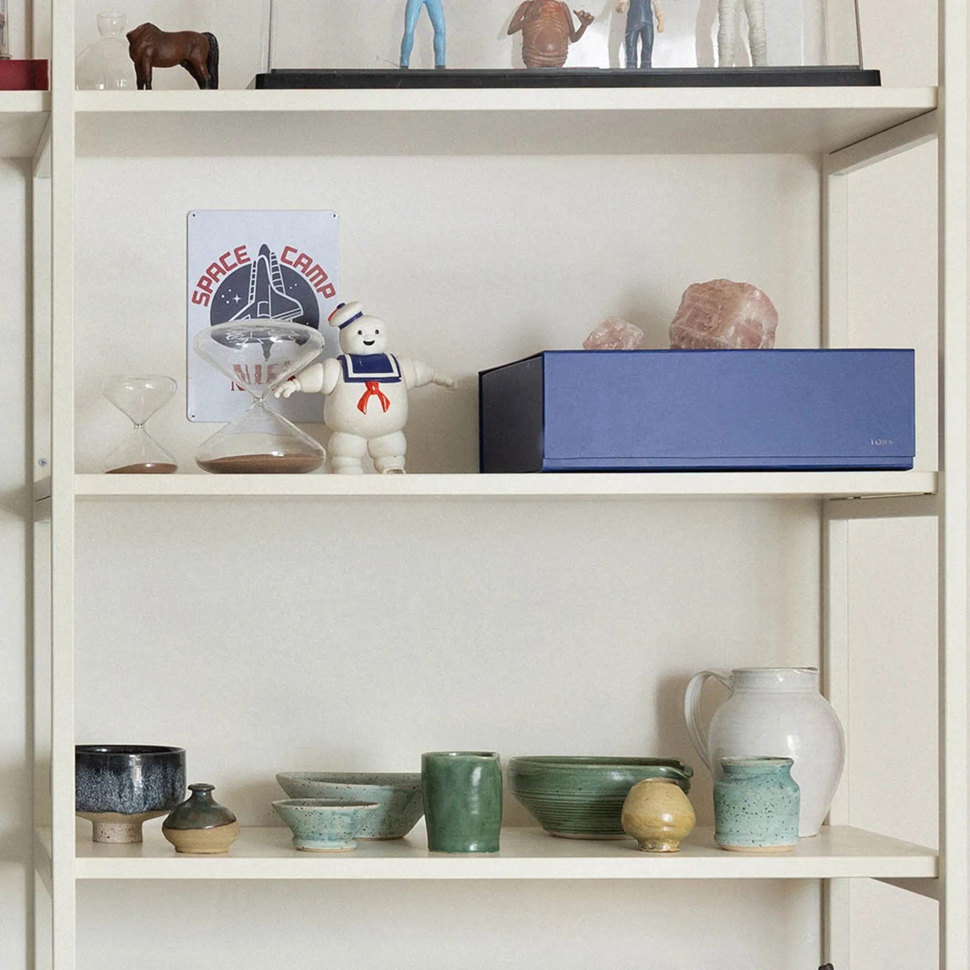 Pac box opbergbox, Middernachtblauw, large 32,5x10,5x30 cm, 2-pack TÔNN furniture