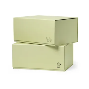 Pac box opbergbox - TÔNN x MAJASBOK vlierbloesemgroen, 2-pack - TÔNN furniture