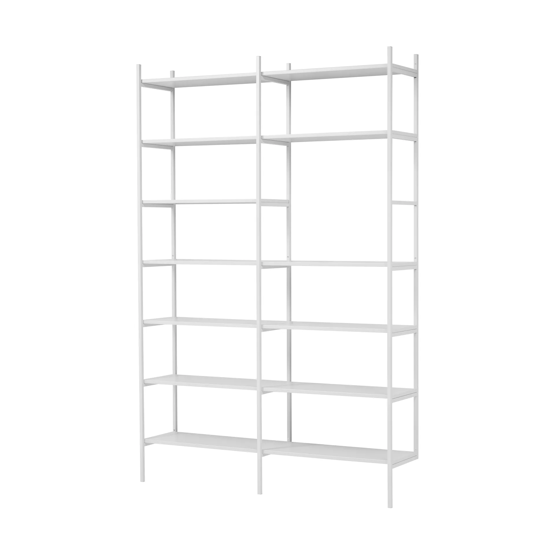 Portal boekenkast, Wit, 158 cm,  TÔNN furniture