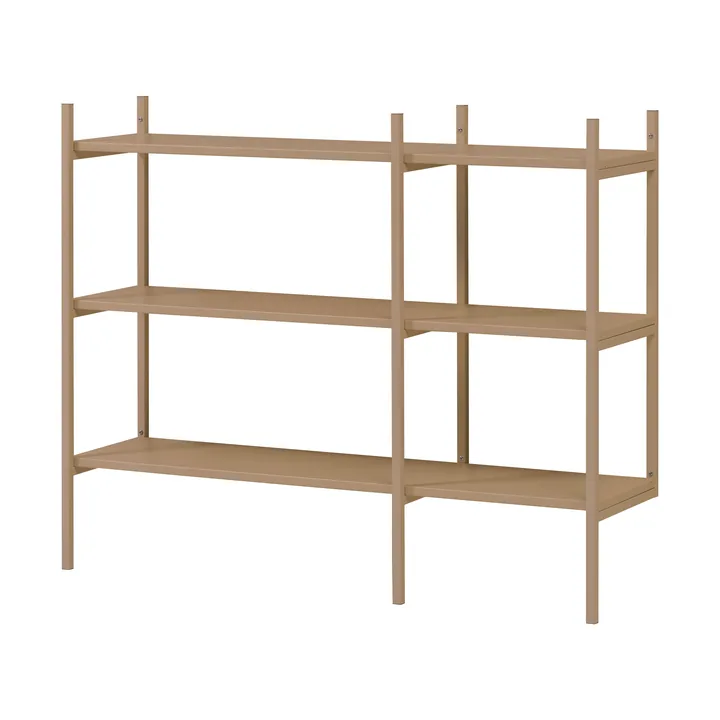 Portal kleine boekenkast, Camel, 123 cm - TÔNN furniture