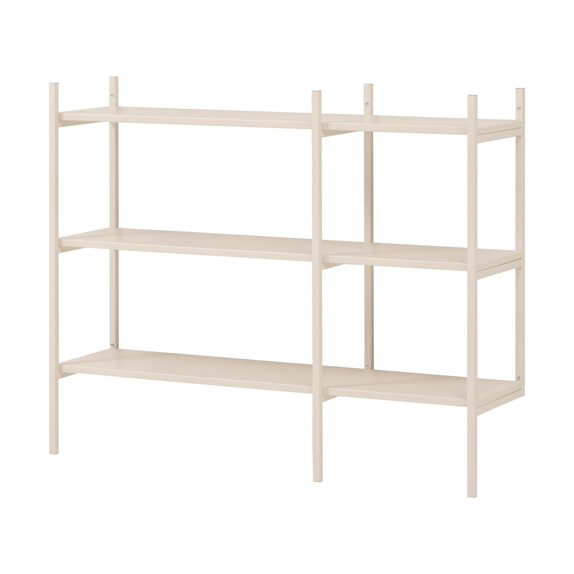 Portal kleine boekenkast, Off white, 123 cm,  TÔNN furniture