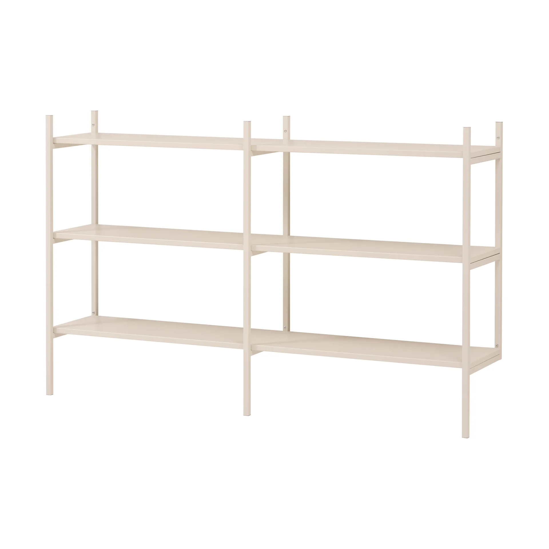 Portal kleine boekenkast, Off white, 158 cm,  TÔNN furniture