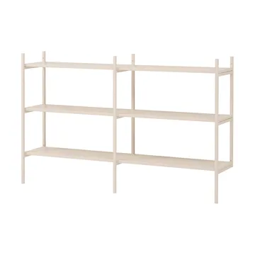 Portal kleine boekenkast, Off white, 158 cm - TÔNN furniture