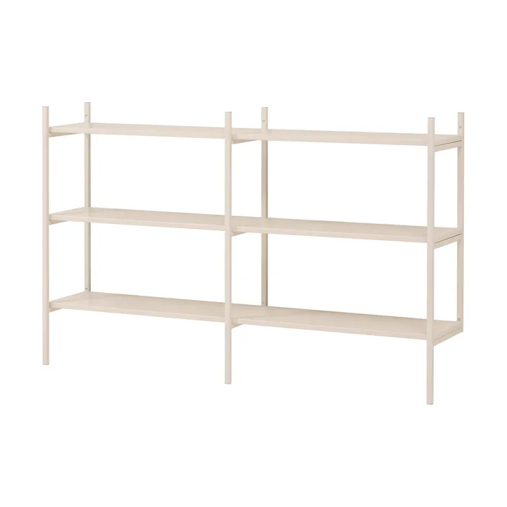 Portal kleine boekenkast, Off white, 158 cm - TÔNN furniture