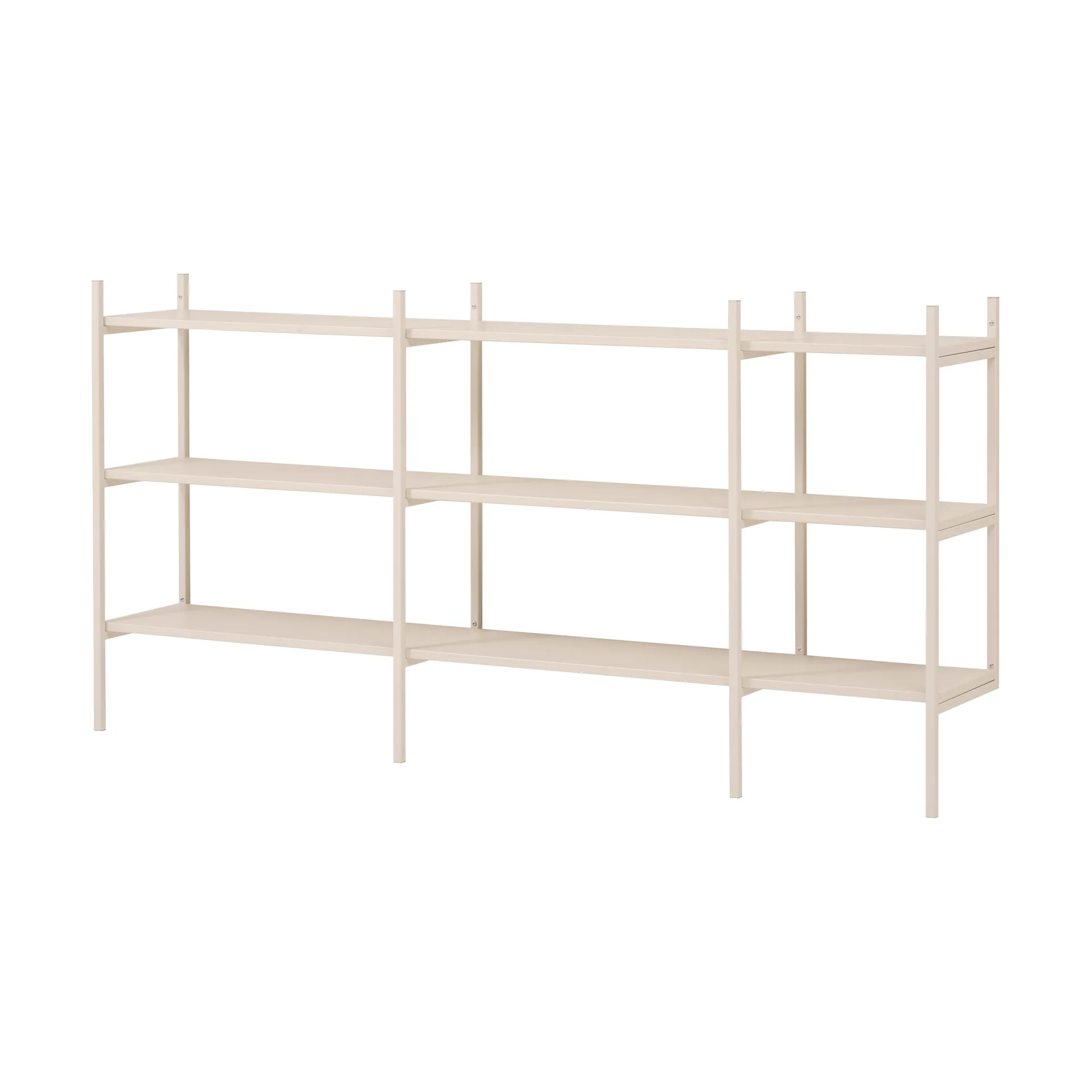 Portal kleine boekenkast, Off white, 201 cm,  TÔNN furniture