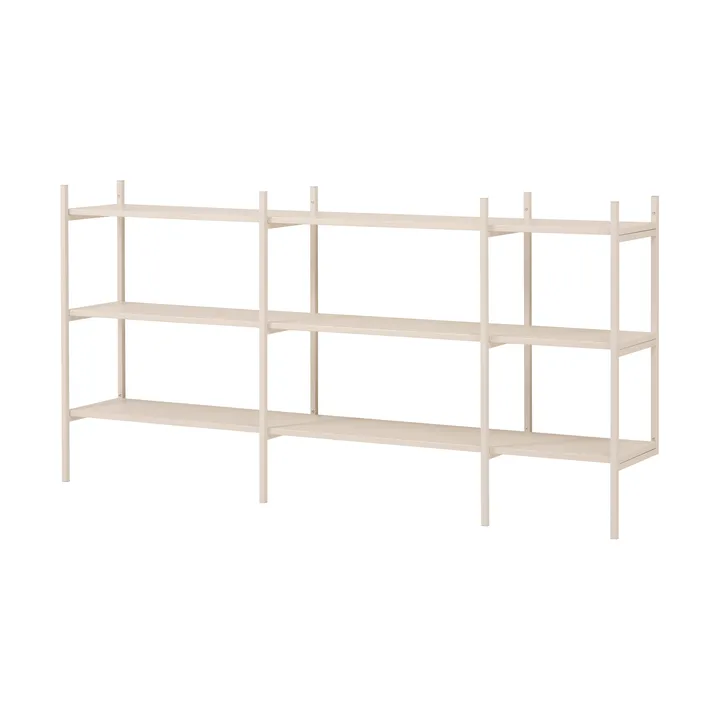 Portal kleine boekenkast, Off white, 201 cm - TÔNN furniture