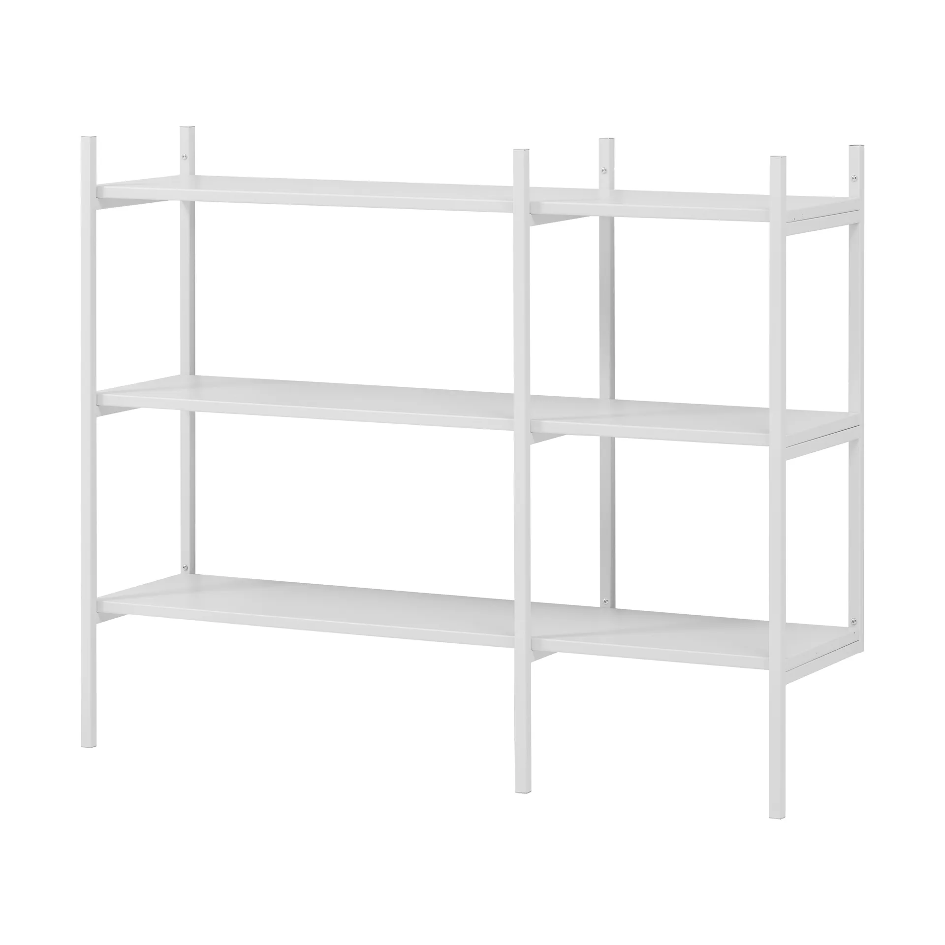 Portal kleine boekenkast, Wit, 123 cm,  TÔNN furniture