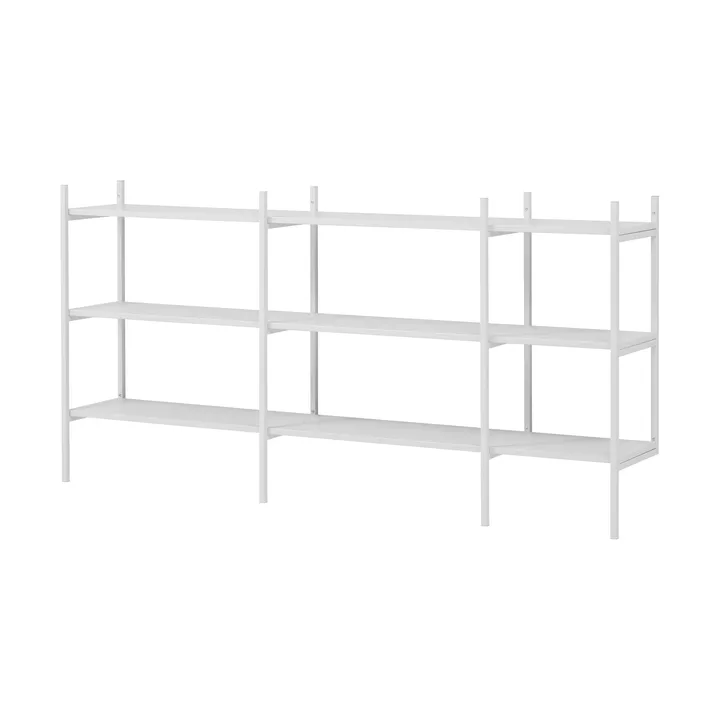 Portal kleine boekenkast, Wit, 201 cm - TÔNN furniture