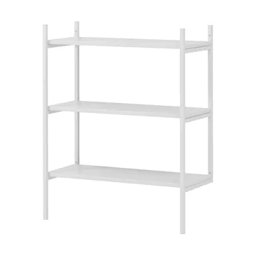 Portal kleine boekenkast, Wit, 80 cm - TÔNN furniture