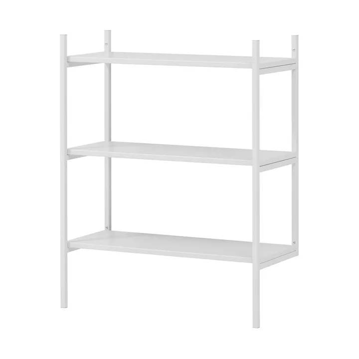 Portal kleine boekenkast, Wit, 80 cm - TÔNN furniture