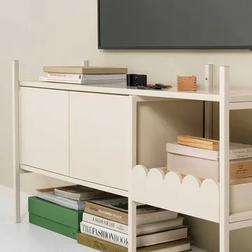 Portal tv-meubel 123 cm - Off-white - TÔNN furniture