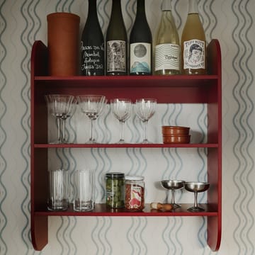 Strapats wandplank 62x73,6 cm - Burgundy - TÔNN furniture