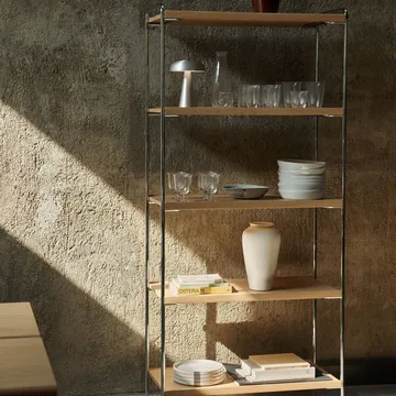 Alima NDS6 wandrek - Gelakt eik-chroom - &Tradition
