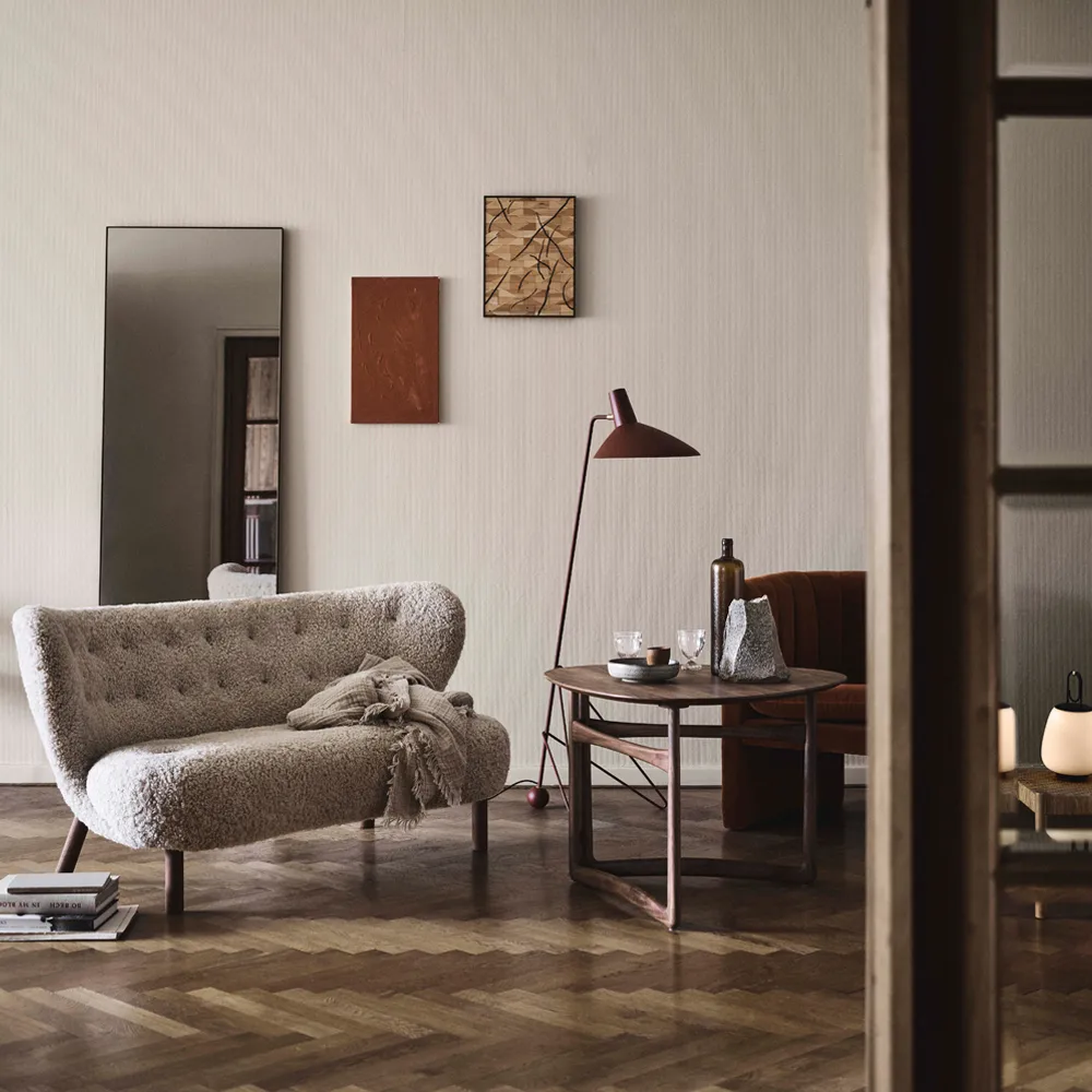 Amore SC50 spiegel, bronzed brass &Tradition