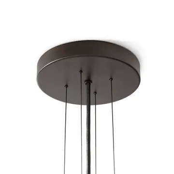 Bella chandelier hanglamp - SC115, Bronzed & Soft Canvas, Ø54 cm - &Tradition