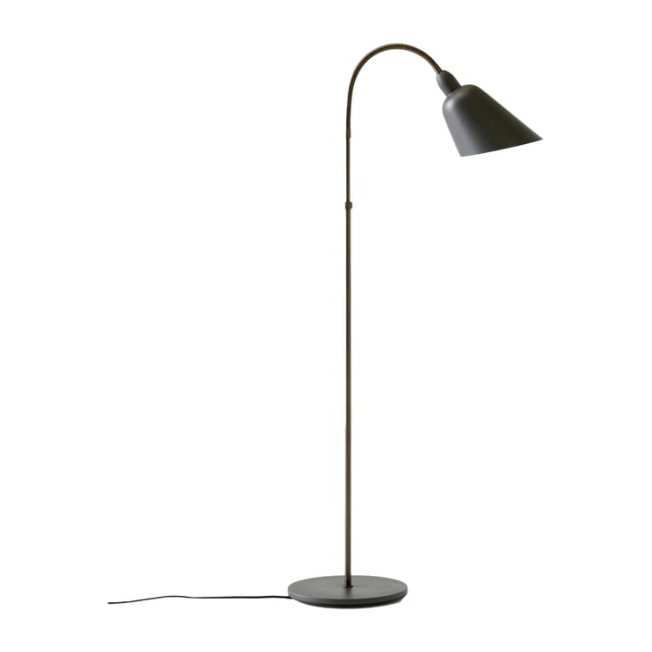 Bellevue AJ7 vloerlamp Anniversary Edition - Stone grey-bronzed brass - &Tradition