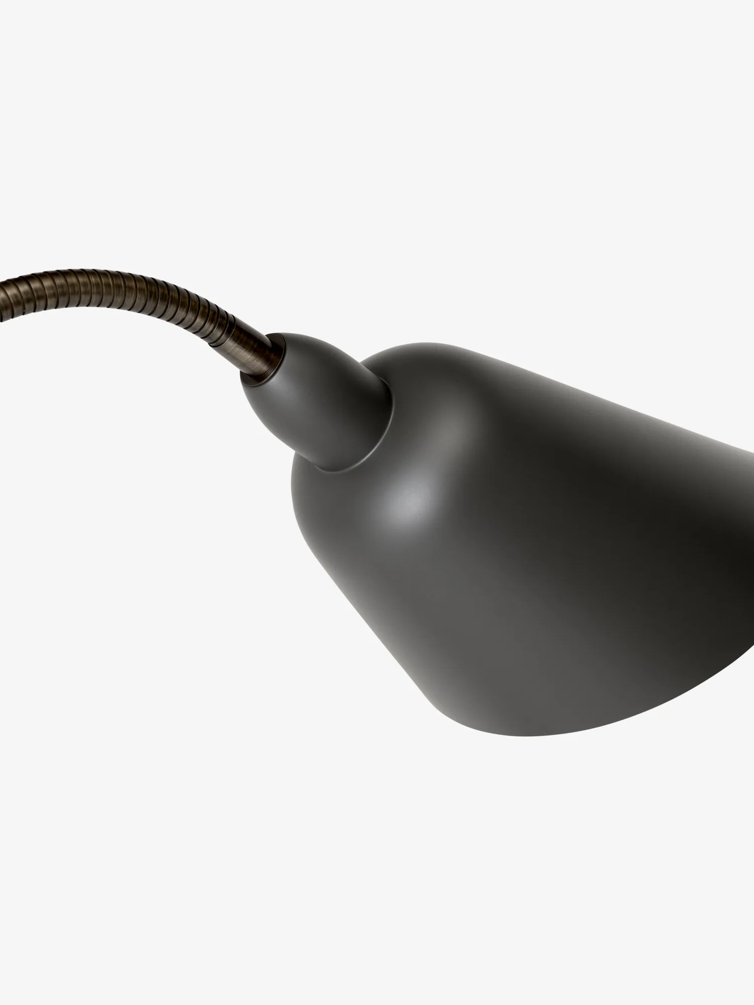 Bellevue AJ7 vloerlamp Anniversary Edition, Stone grey-bronzed brass &Tradition