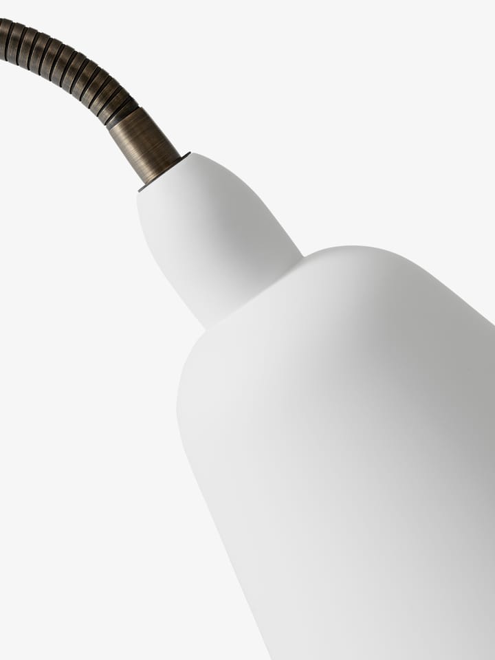 Bellevue AJ7 vloerlamp Anniversary Edition, White-bronzed brass &Tradition