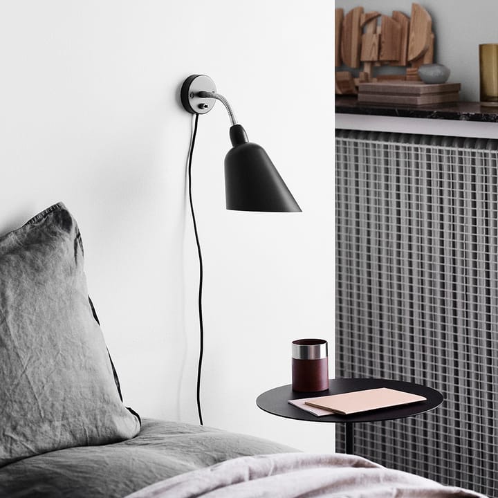 Bellevue AJ9 Muurlamp, black/steel &Tradition