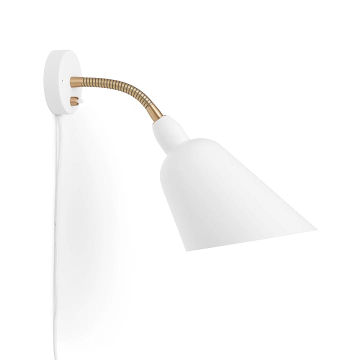 Bellevue AJ9 wandlamp - wit-messing - &Tradition