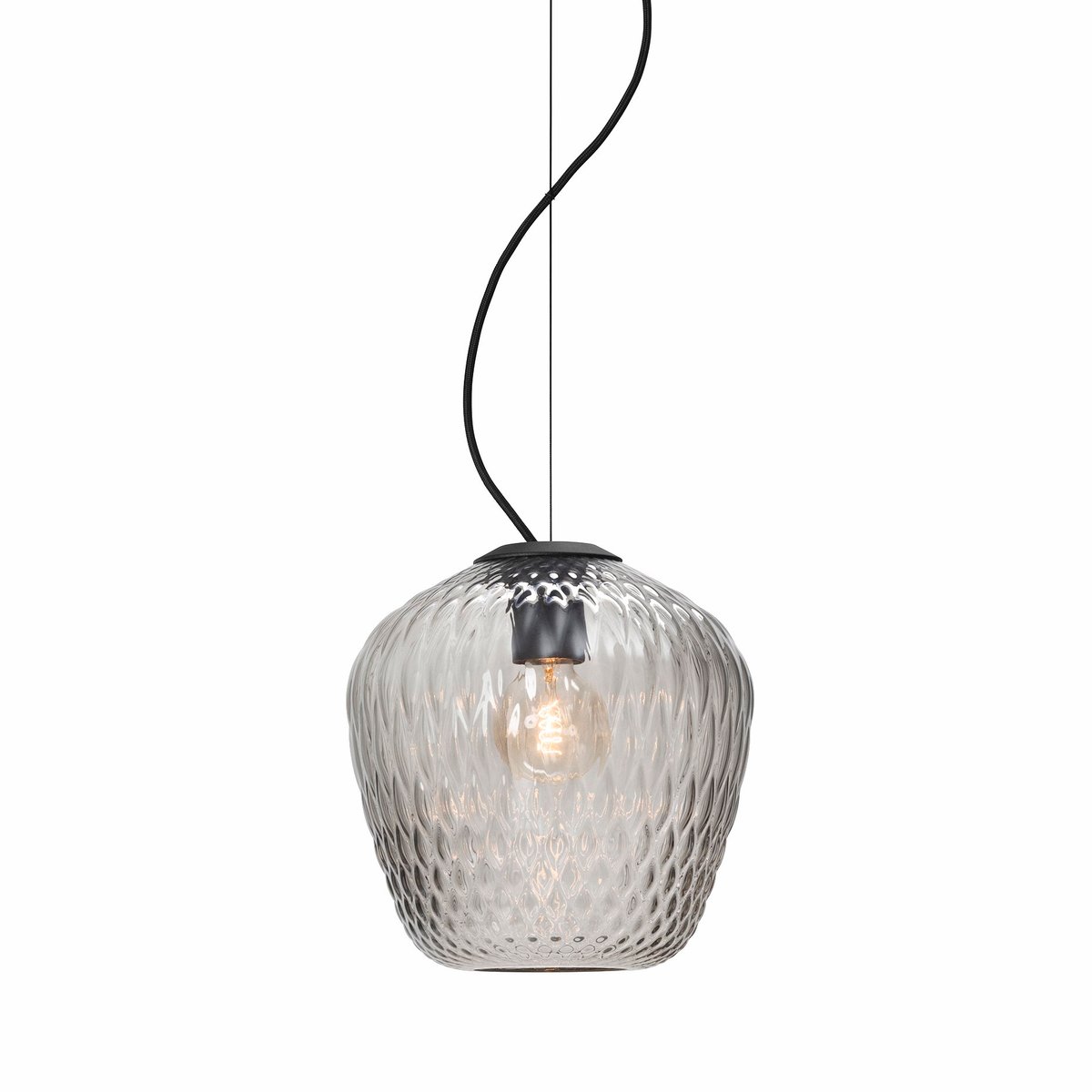 &Tradition Blown hanglamp zilver
