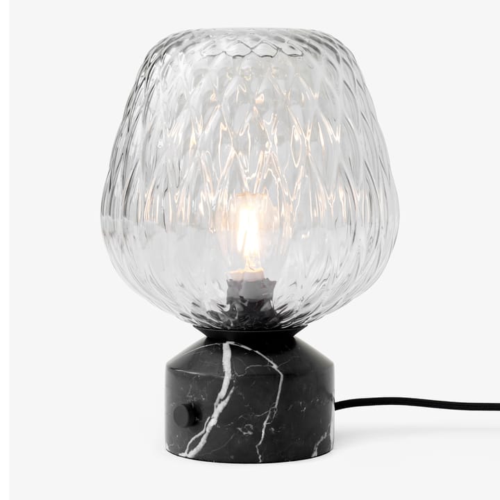 Blown tafellamp SW6, Zwart marmer &Tradition
