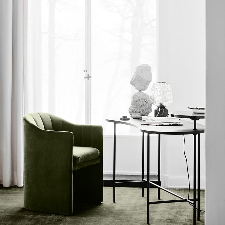 Blown tafellamp SW6, Zwart marmer &Tradition