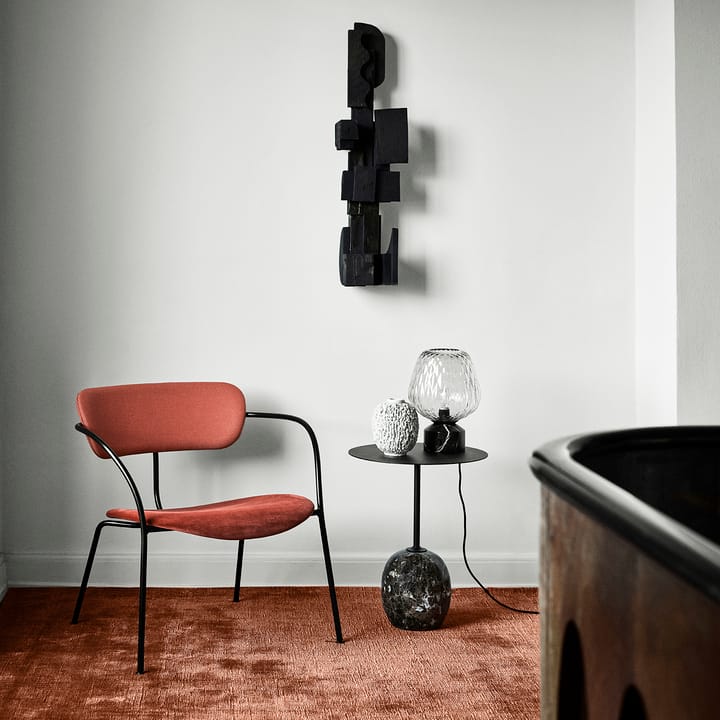 Blown tafellamp SW6, Zwart marmer &Tradition