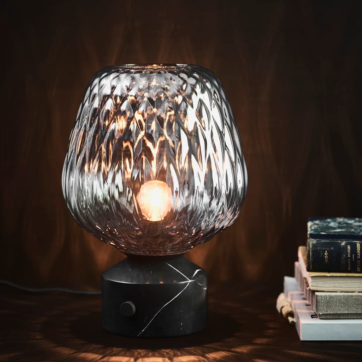 Blown tafellamp SW6, Zwart marmer &Tradition