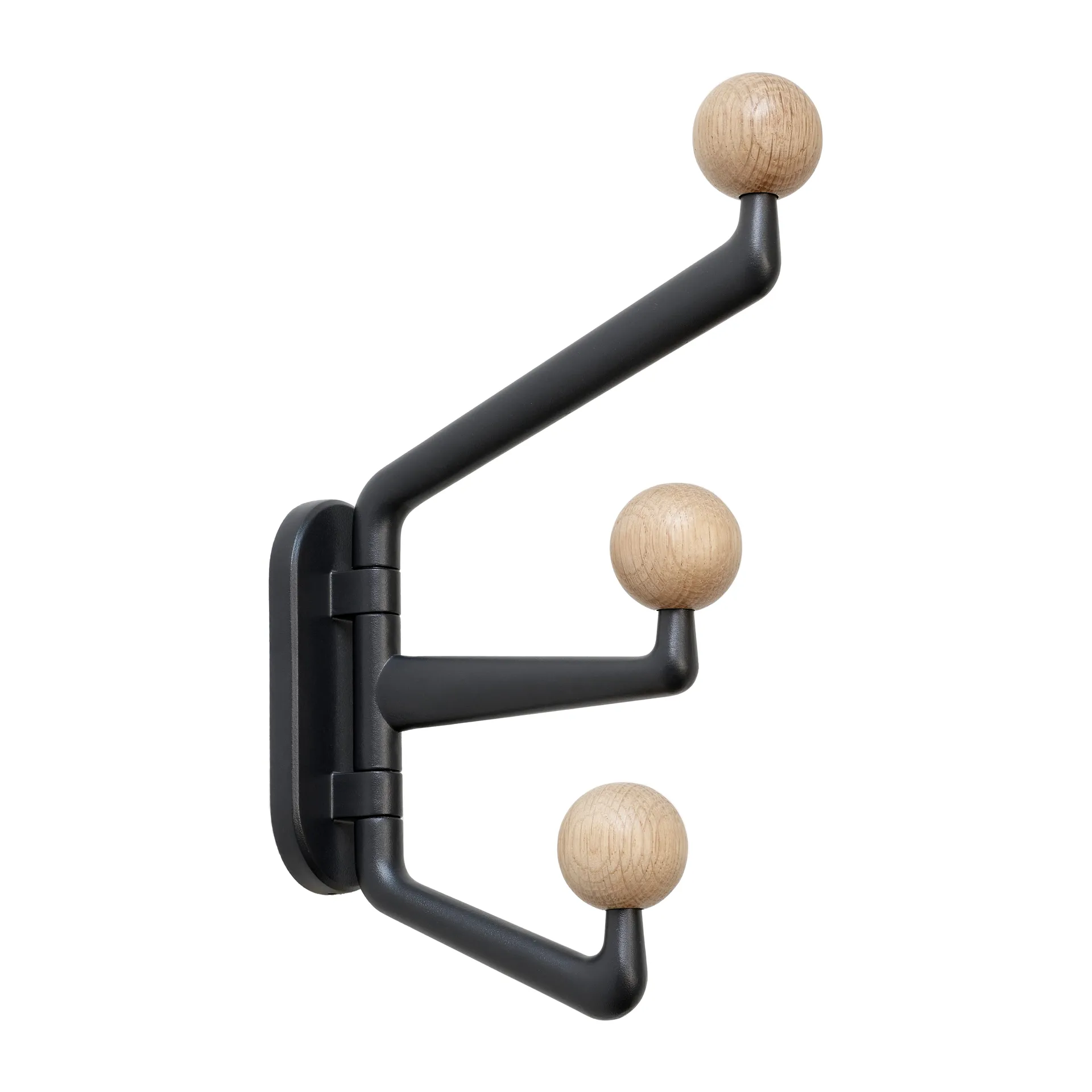 Capture SC74 haak small 3 armen, Graphite-Oak &Tradition