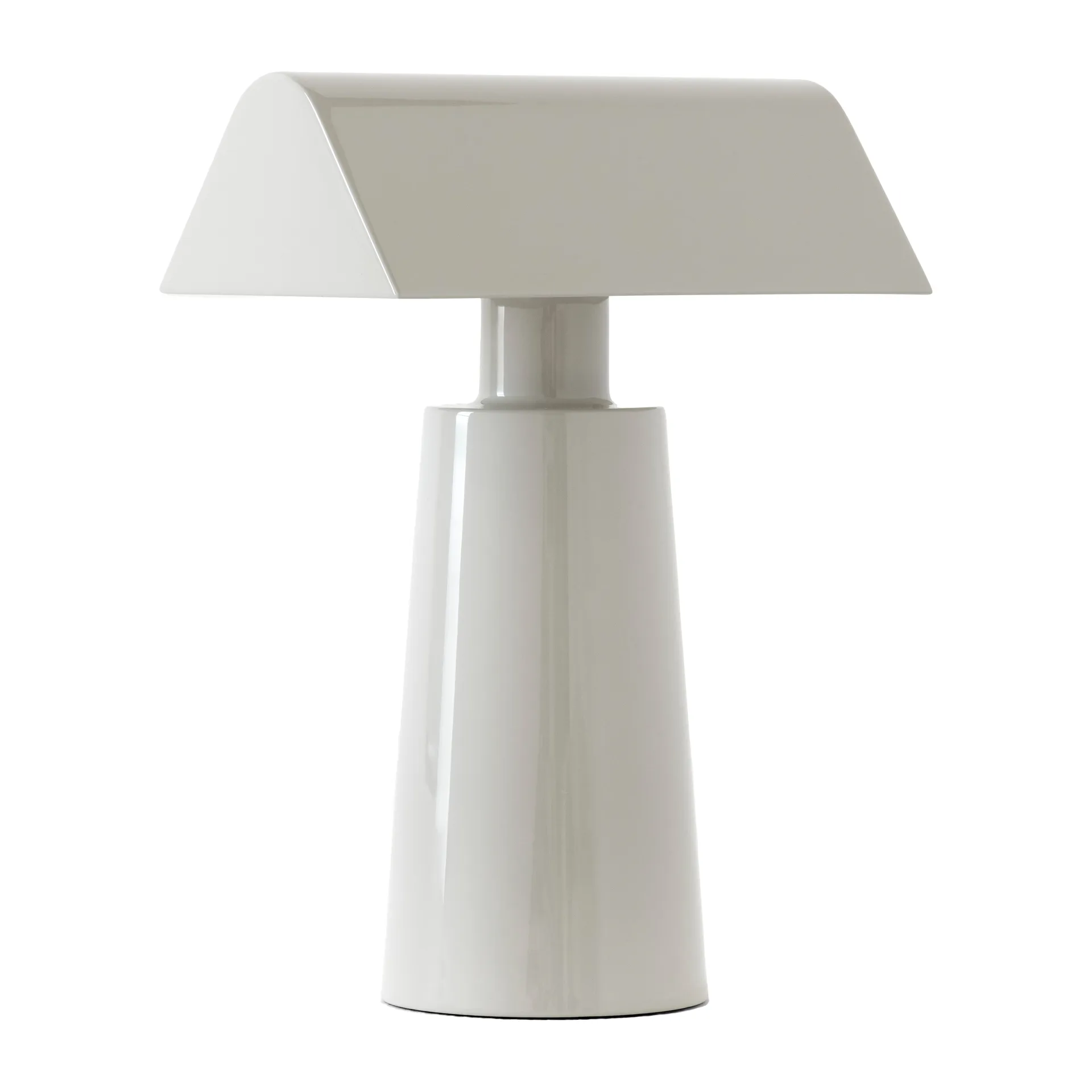 Caret MF1 draagbare tafellamp, Silk grey &Tradition