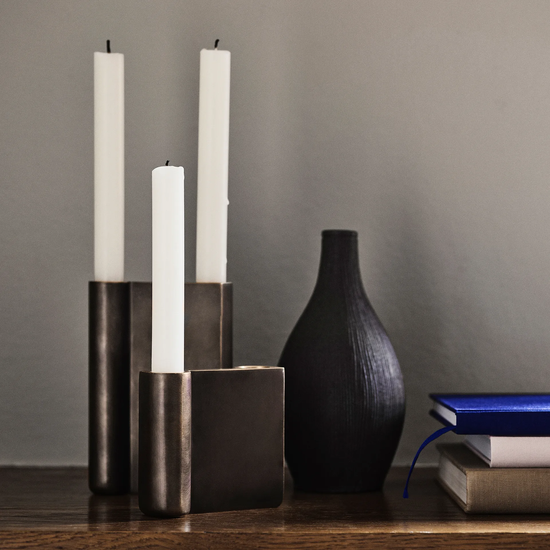 Collect kandelaar SC39, Bronzed brass &Tradition