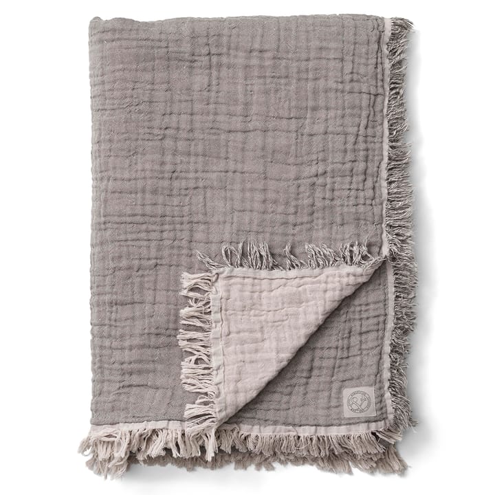 Collect katoenen plaid SC33 260x260 cm, Cloud & Slate (beige-grijs) &Tradition