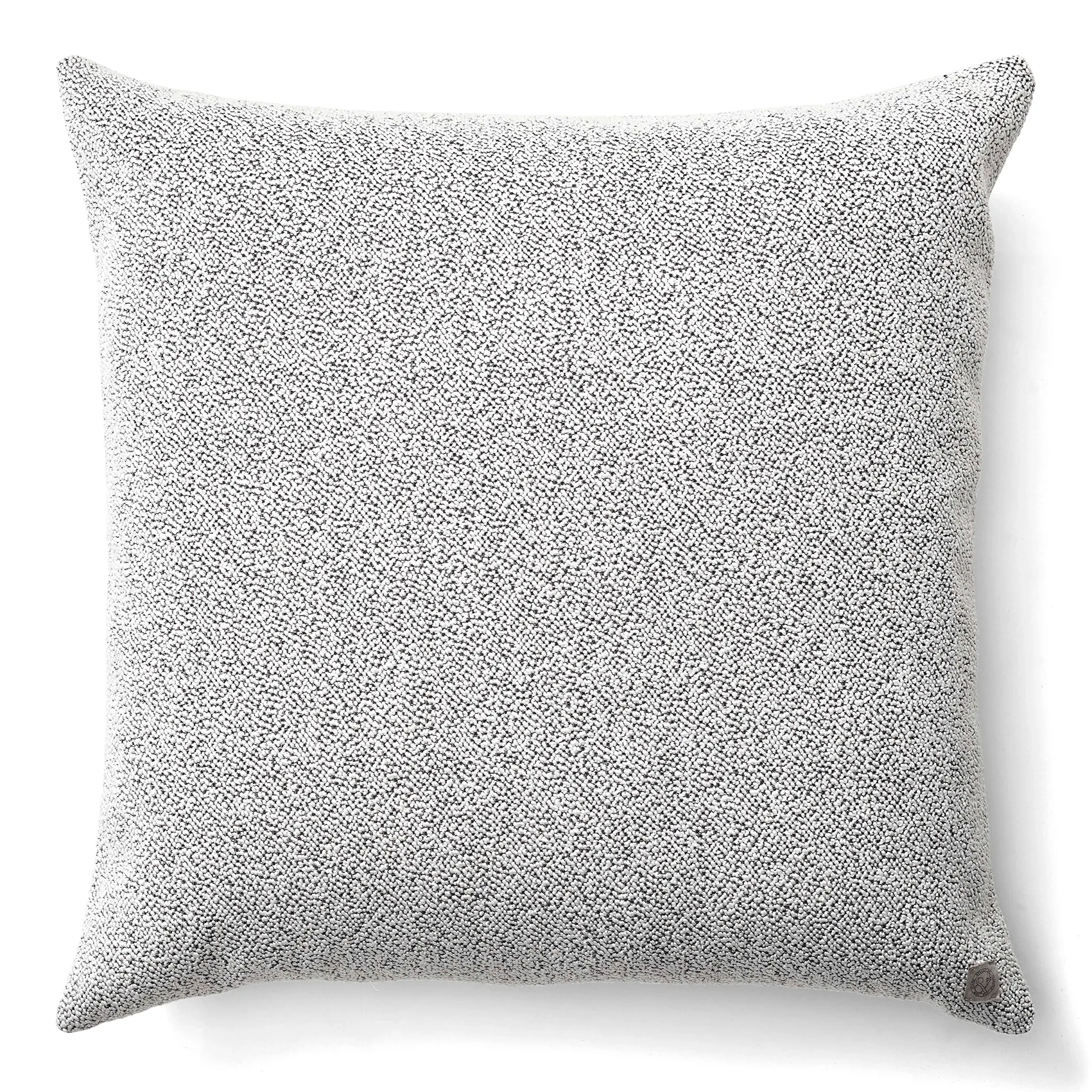 Collect kussen SC28 Boucle 50x50 cm, Ivory & Granite (donkergrijs) &Tradition