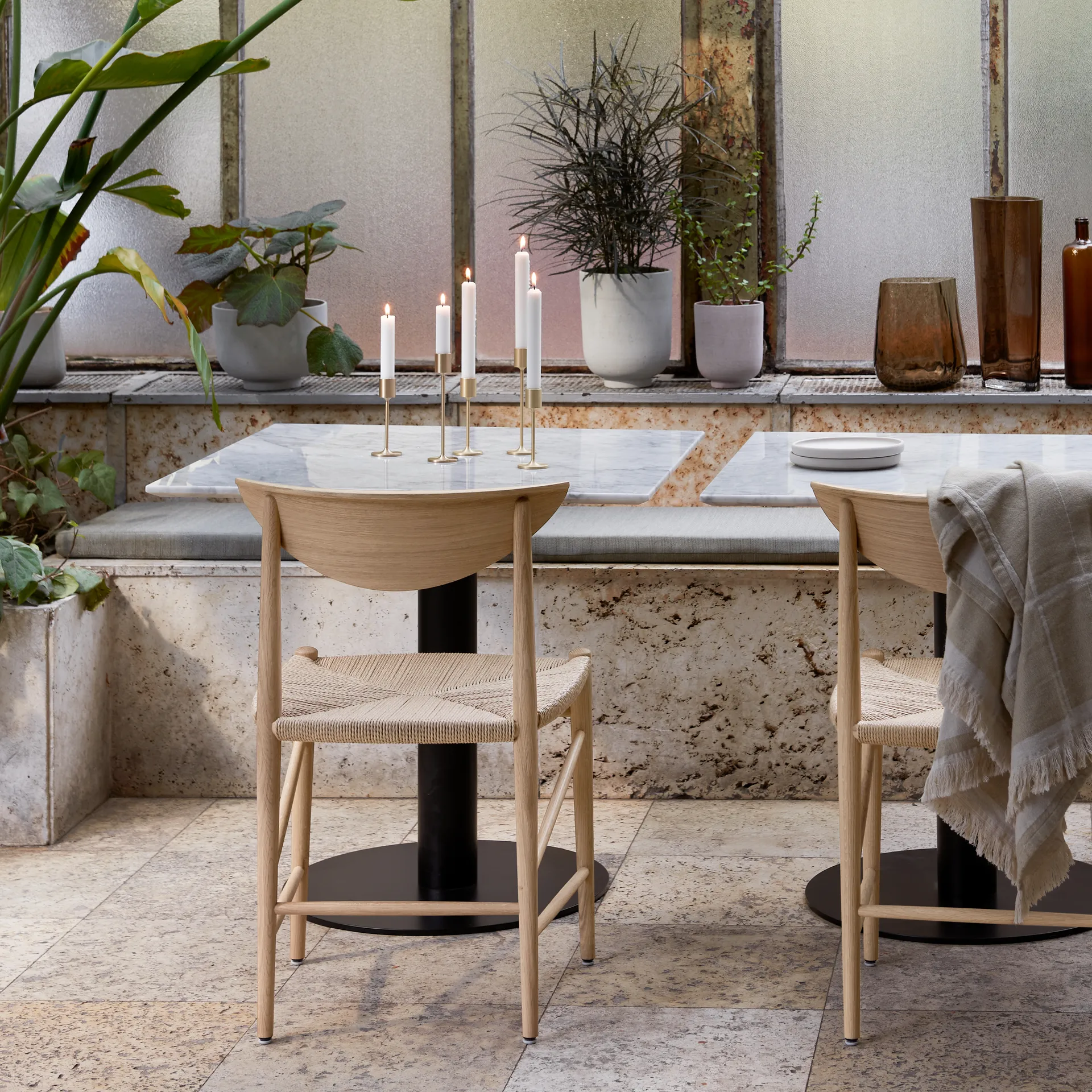 Collect SC58 kandelaar, Messing &Tradition