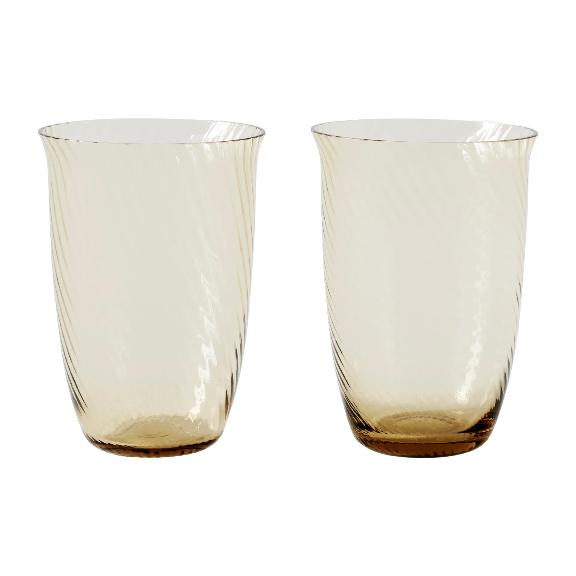 Collect SC61 waterglas 2-pack, Amber &Tradition