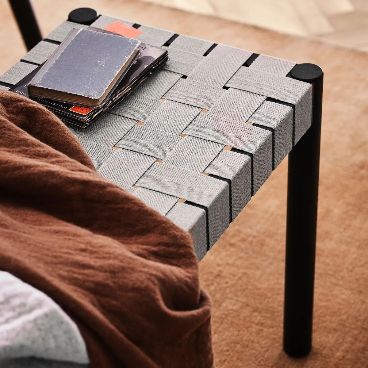 Collect wollen deken SC34 130x180 cm, Cloud & Amber &Tradition