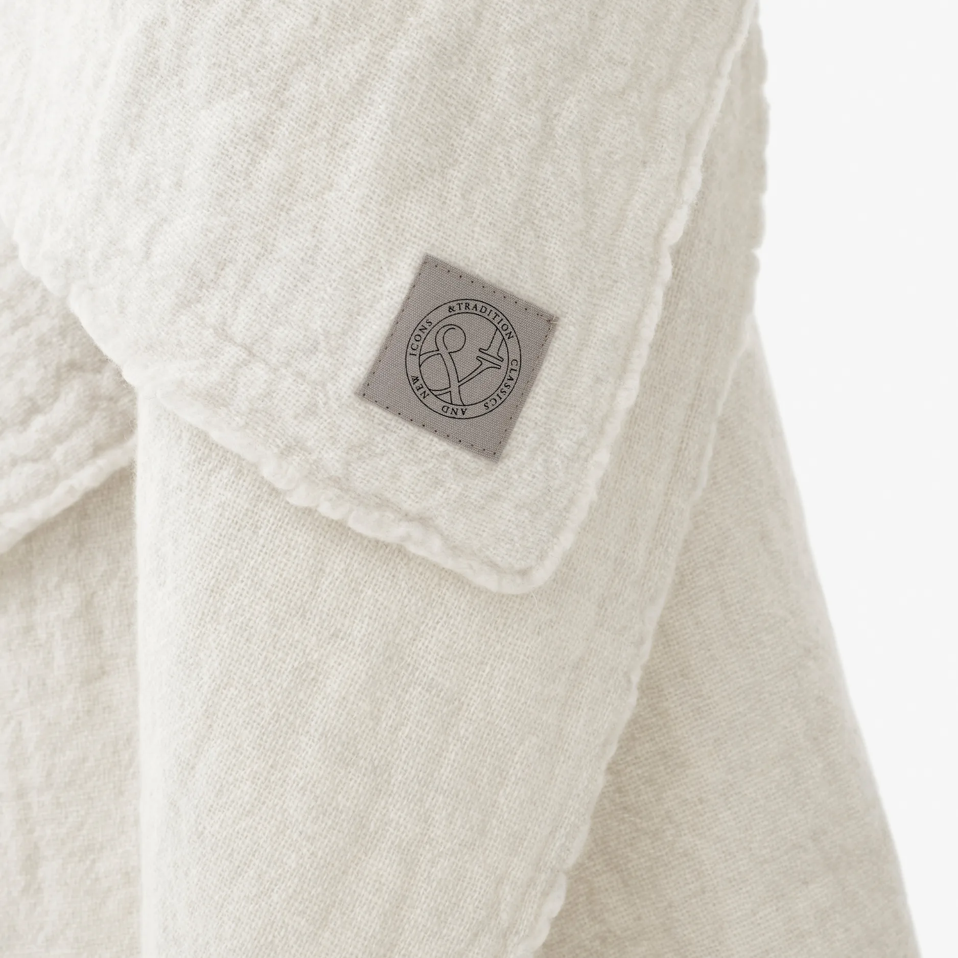 Collect wollen deken SC34 130x180 cm, Cloud & Milk &Tradition