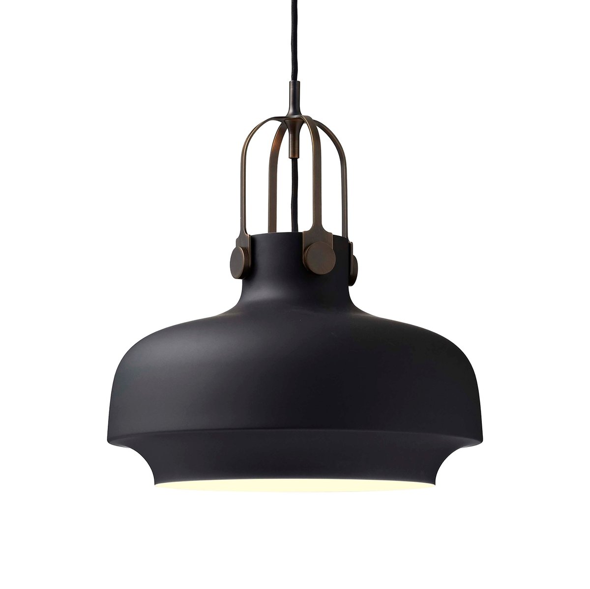 &Tradition Copenhagen hanglamp SC7 matt black (zwart)