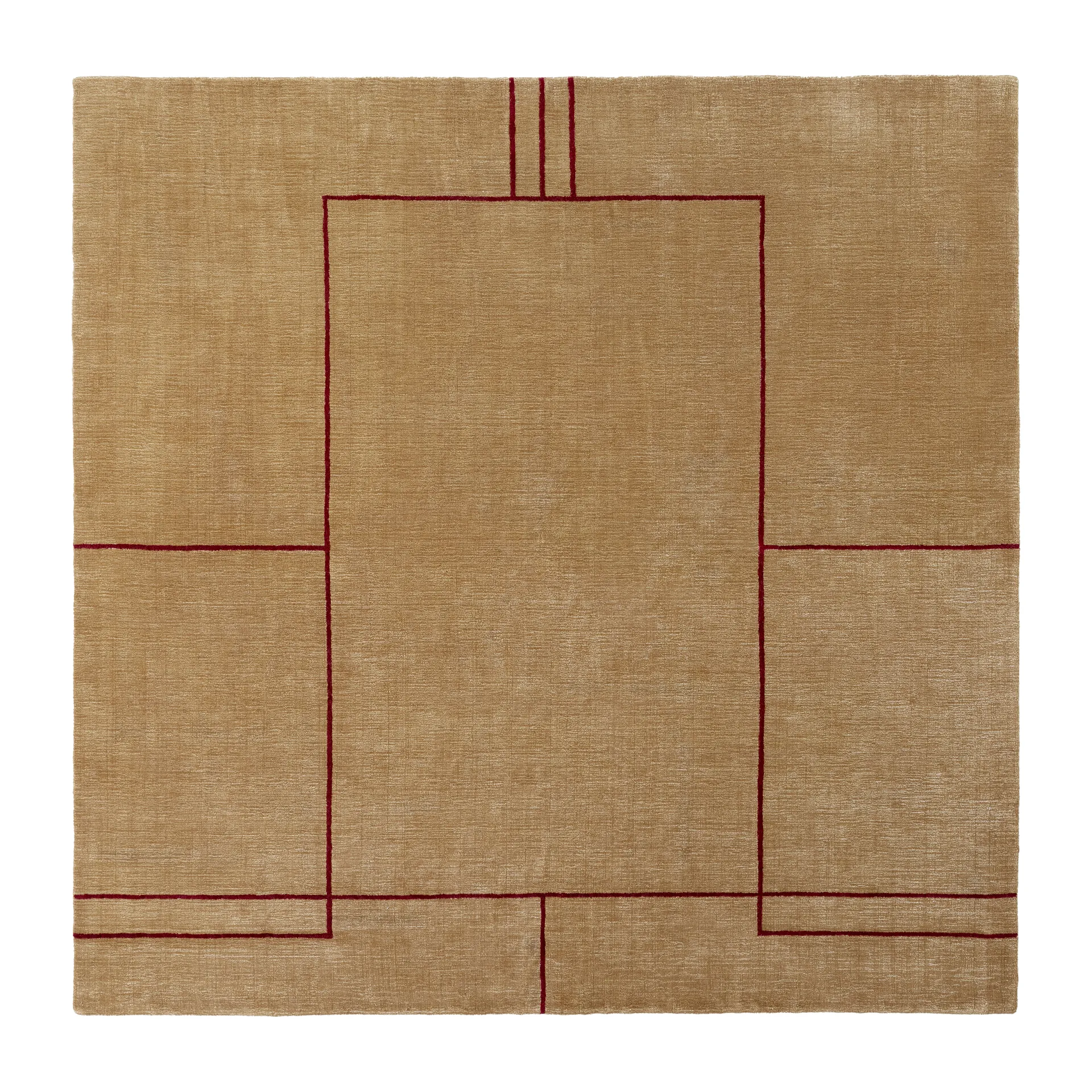 Cruise AP11 vloerkleed 240x240 cm, Bombay Golden Brown &Tradition