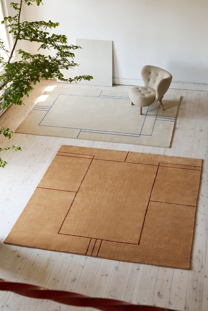 Cruise AP11 vloerkleed 240x240 cm, Bombay Golden Brown &Tradition