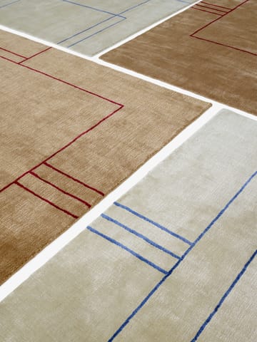 Cruise AP11 vloerkleed 240x240 cm - Bombay Golden Brown - &Tradition