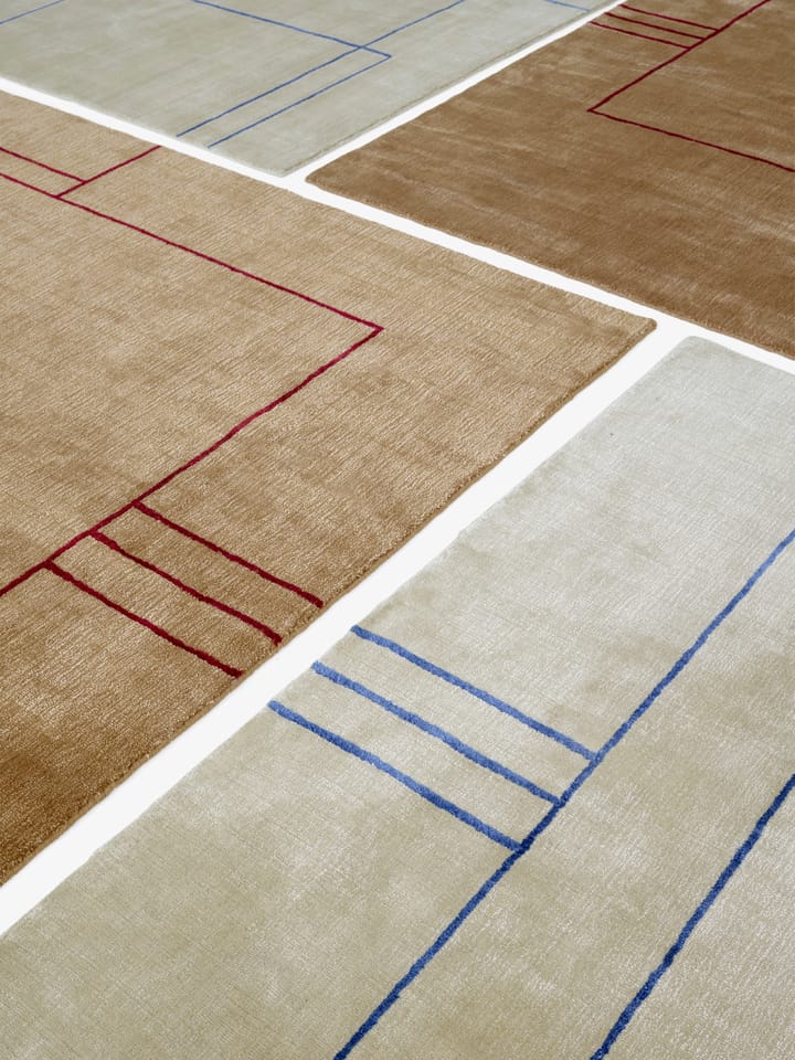 Cruise AP11 vloerkleed 240x240 cm, Bombay Golden Brown &Tradition