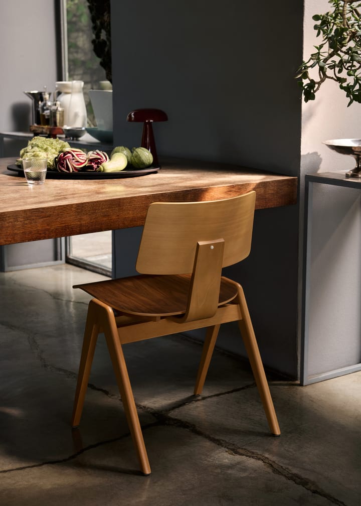 Daystak RD1 bijzetstoel, Beech-walnut &Tradition