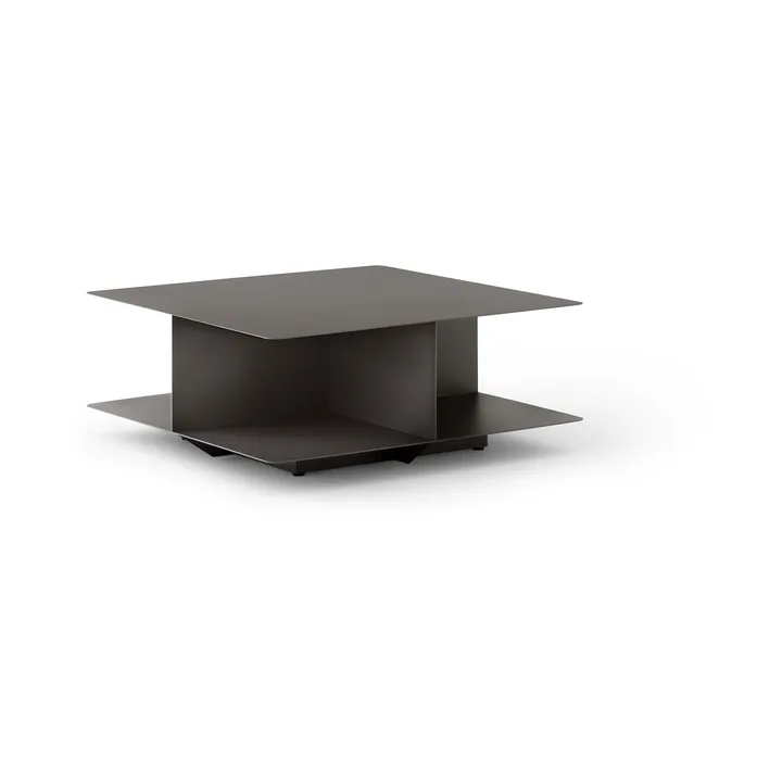 Develius EV3 salontafel - Steel stone grey, Ø89x40 cm - &Tradition