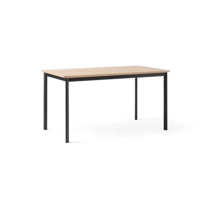 Drip HW115 eettafel 83x143 cm - Black frame-clear lacq. oak - &Tradition