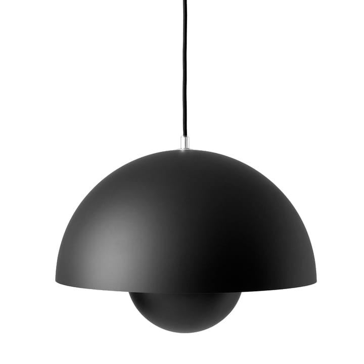Flowerpot hanglamp VP7 - Mat zwart - &Tradition