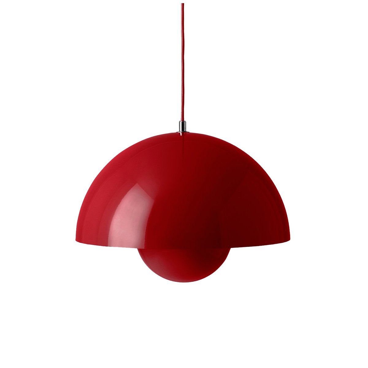 &Tradition Flowerpot hanglamp VP7 Vermilion red