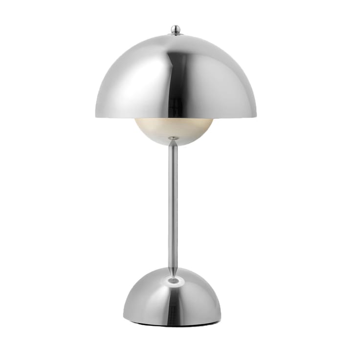 Flowerpot portable tafellamp VP9, Chrome &Tradition