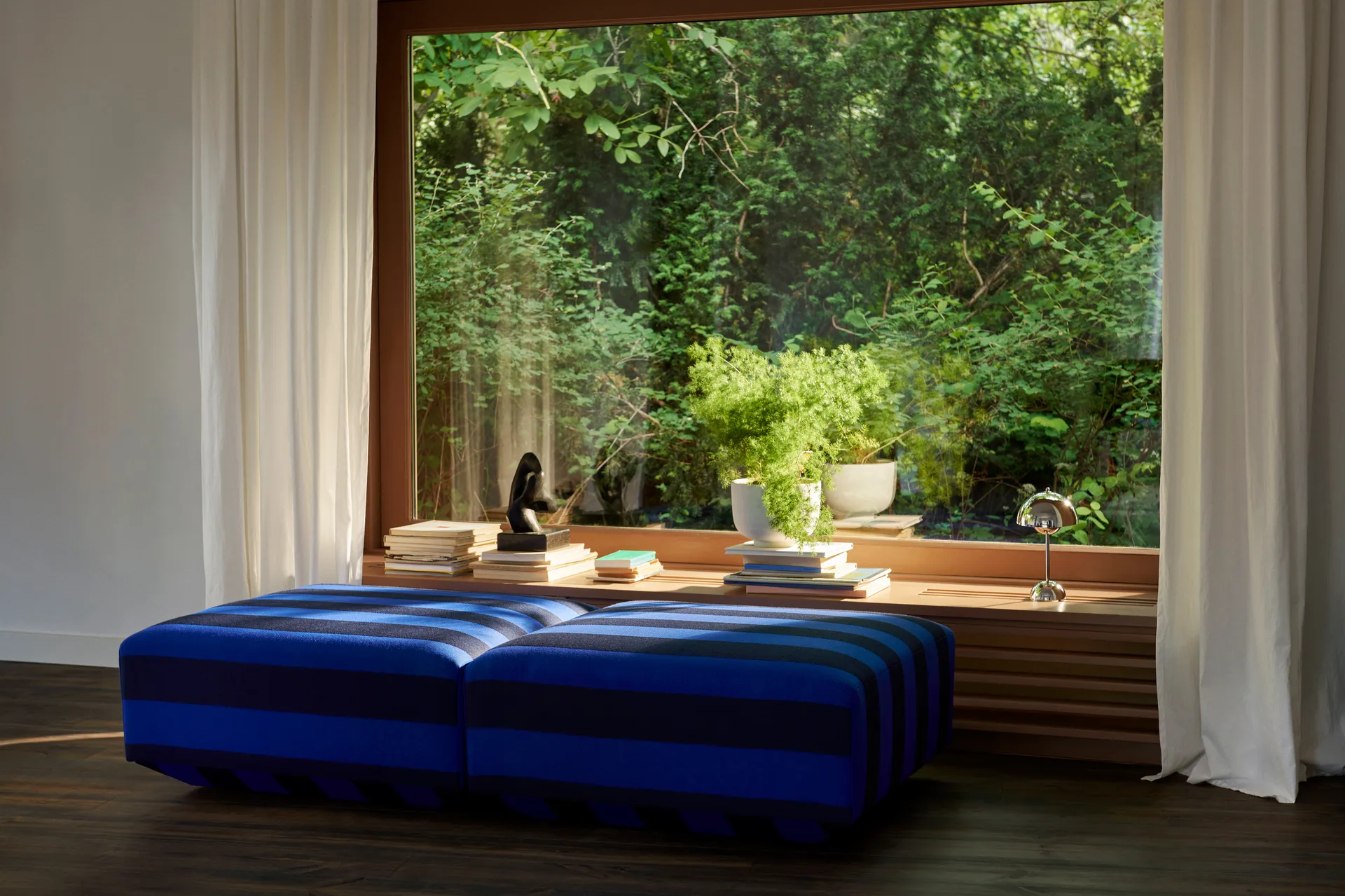 Flowerpot portable tafellamp VP9, Chrome &Tradition